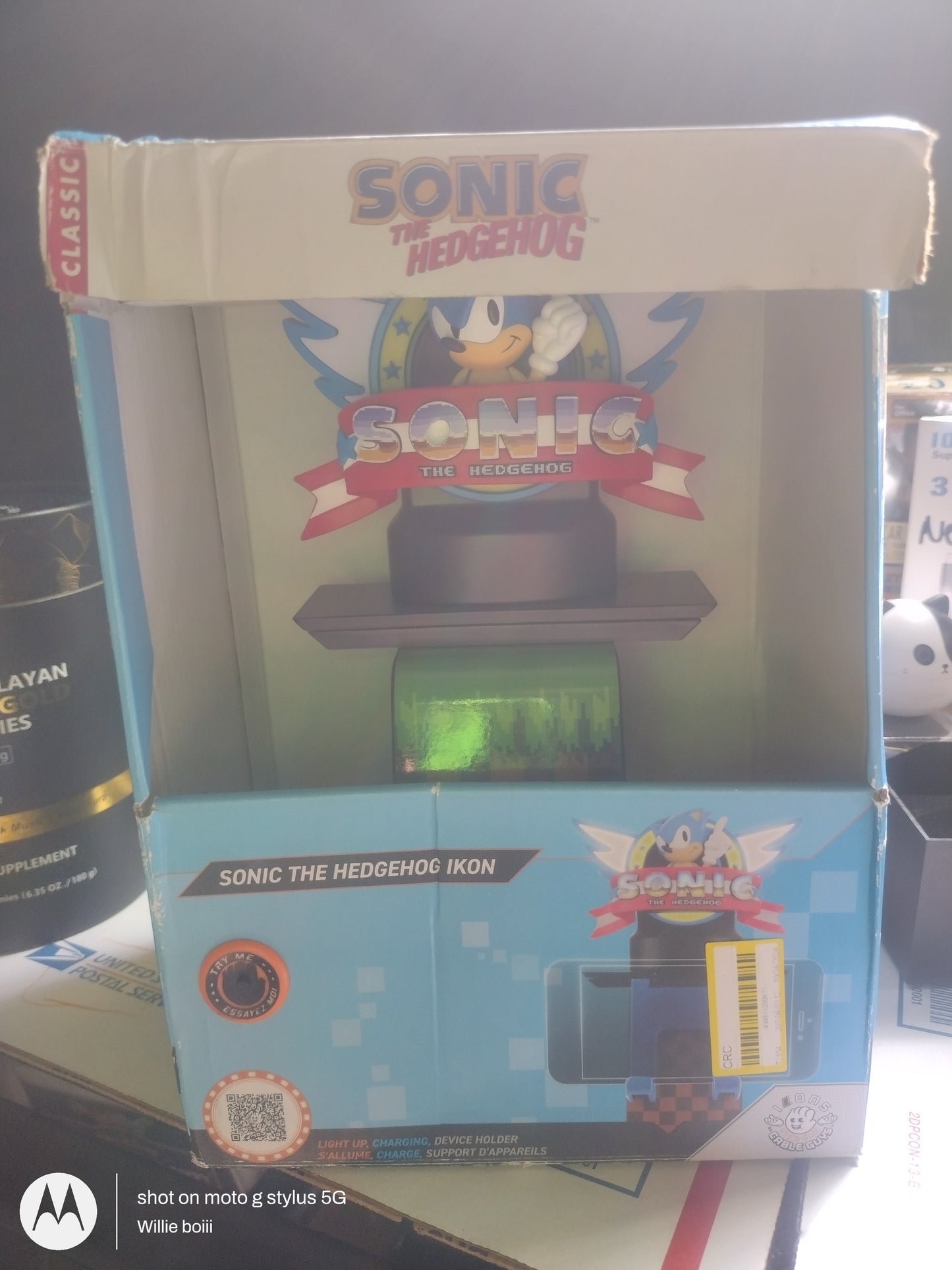 Sonic phone holder or charging stand