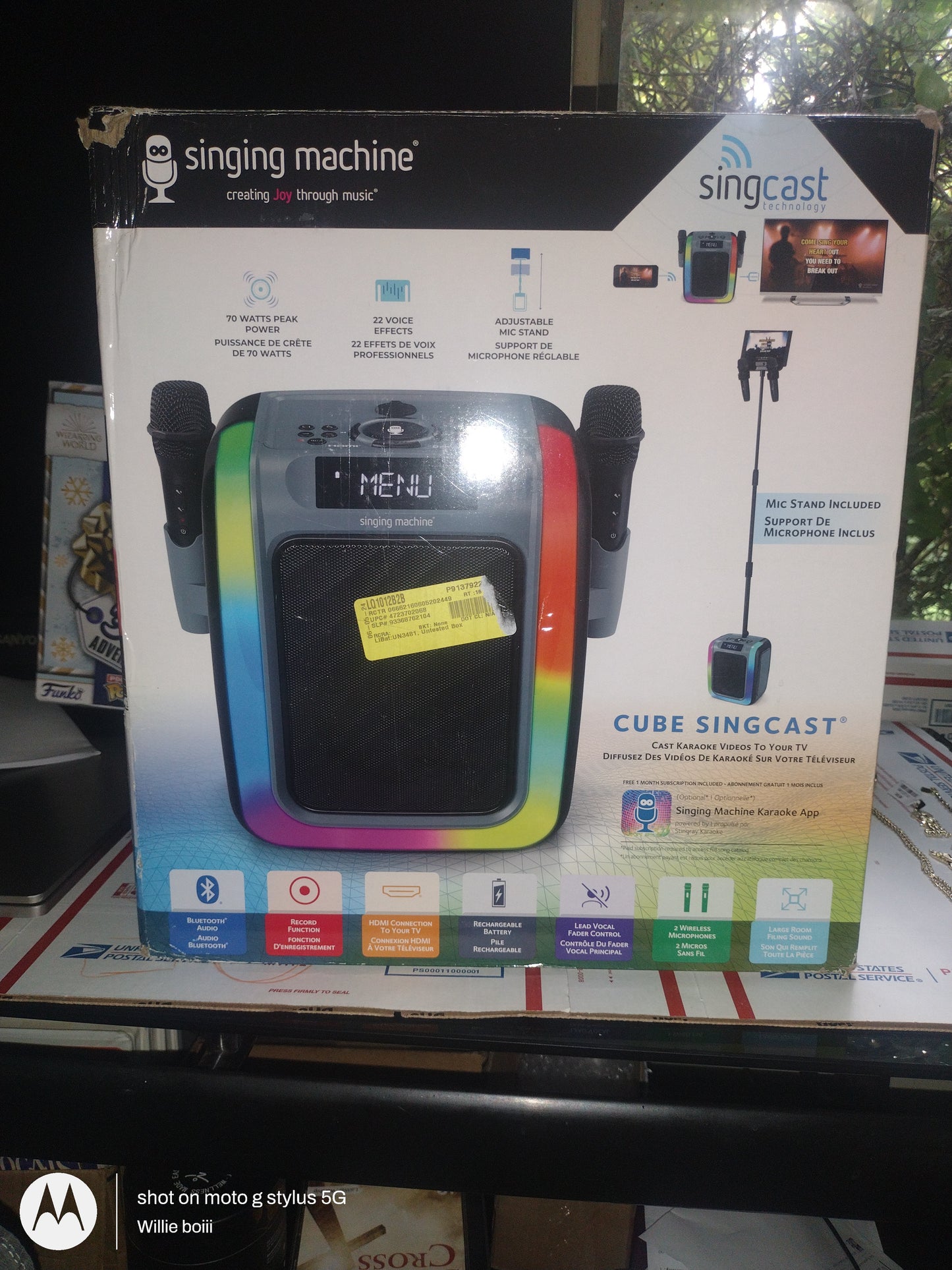 Singing machine