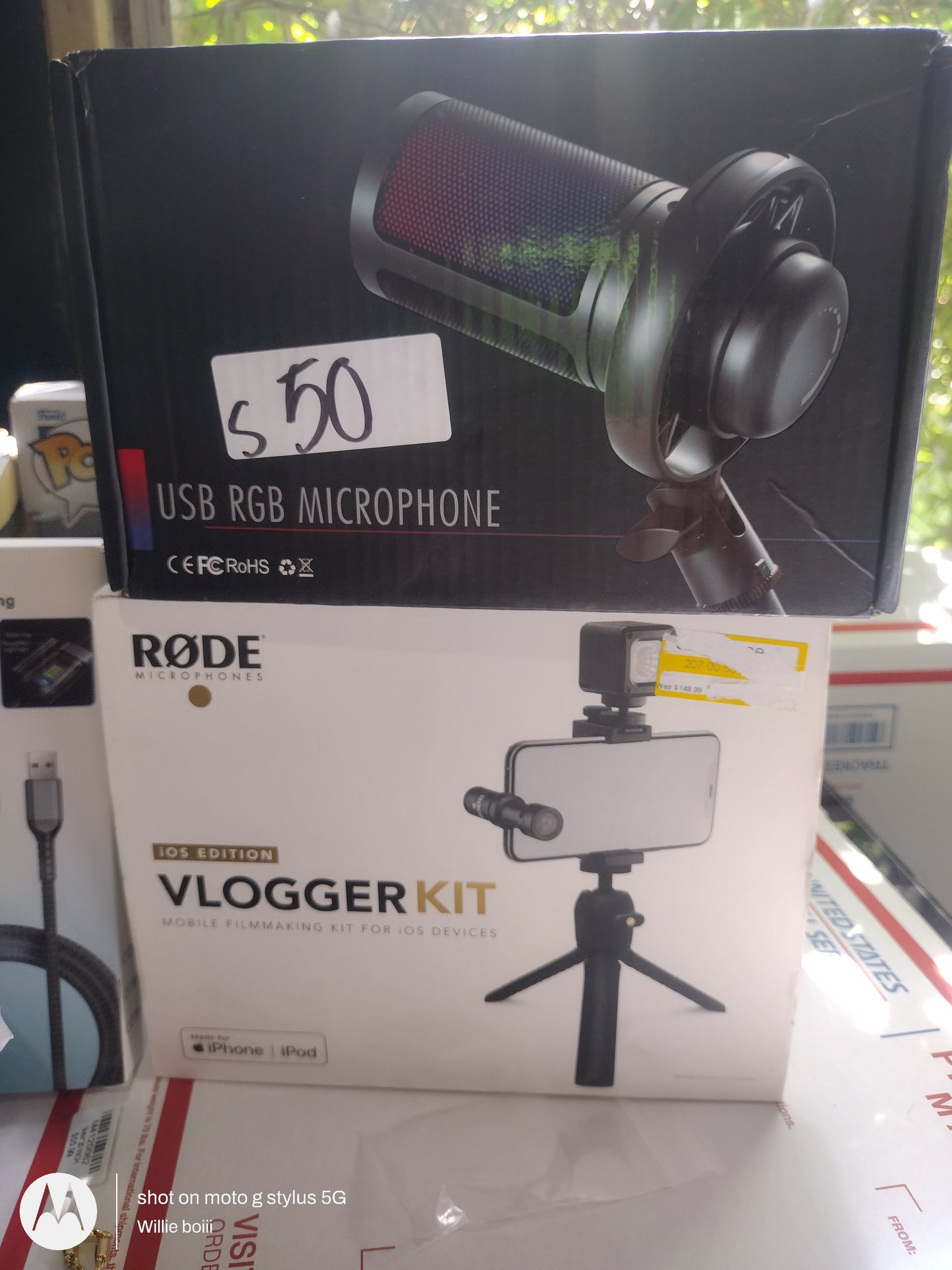 iPhone vlogging kit combo