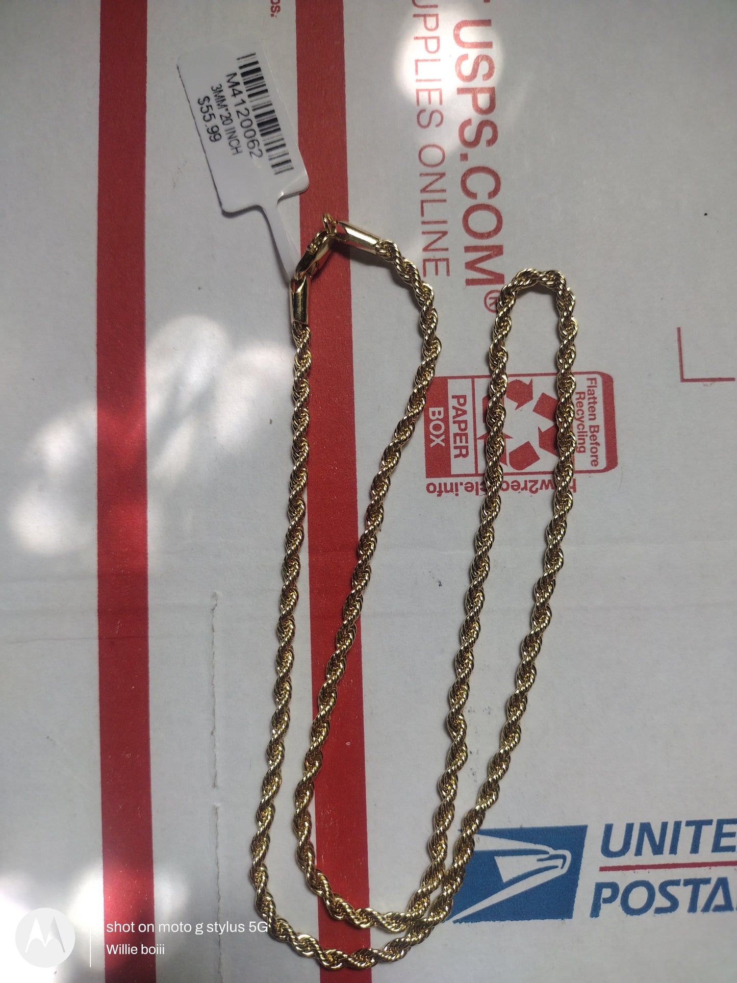 14kGF rope chain