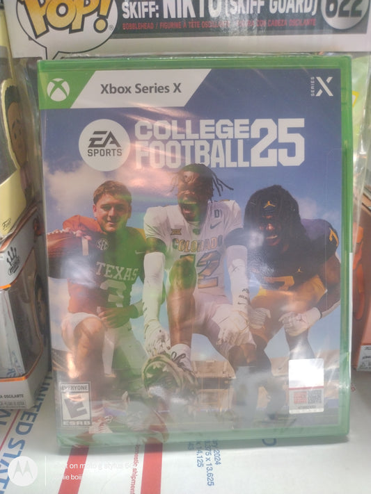 Xbox series x College football 25