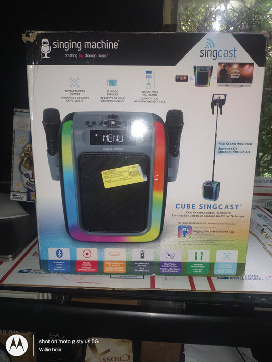 Singing machine