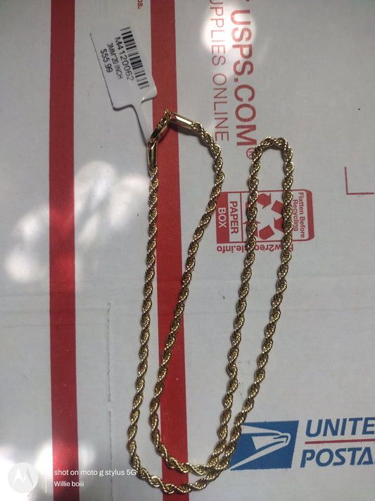 14kGF rope chain